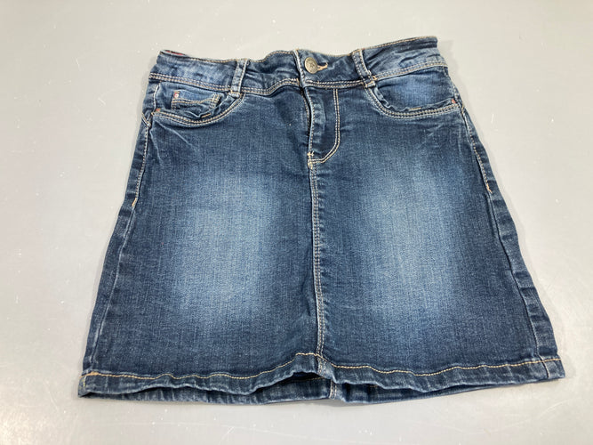 Jupe droite en jeans, moins cher chez Petit Kiwi