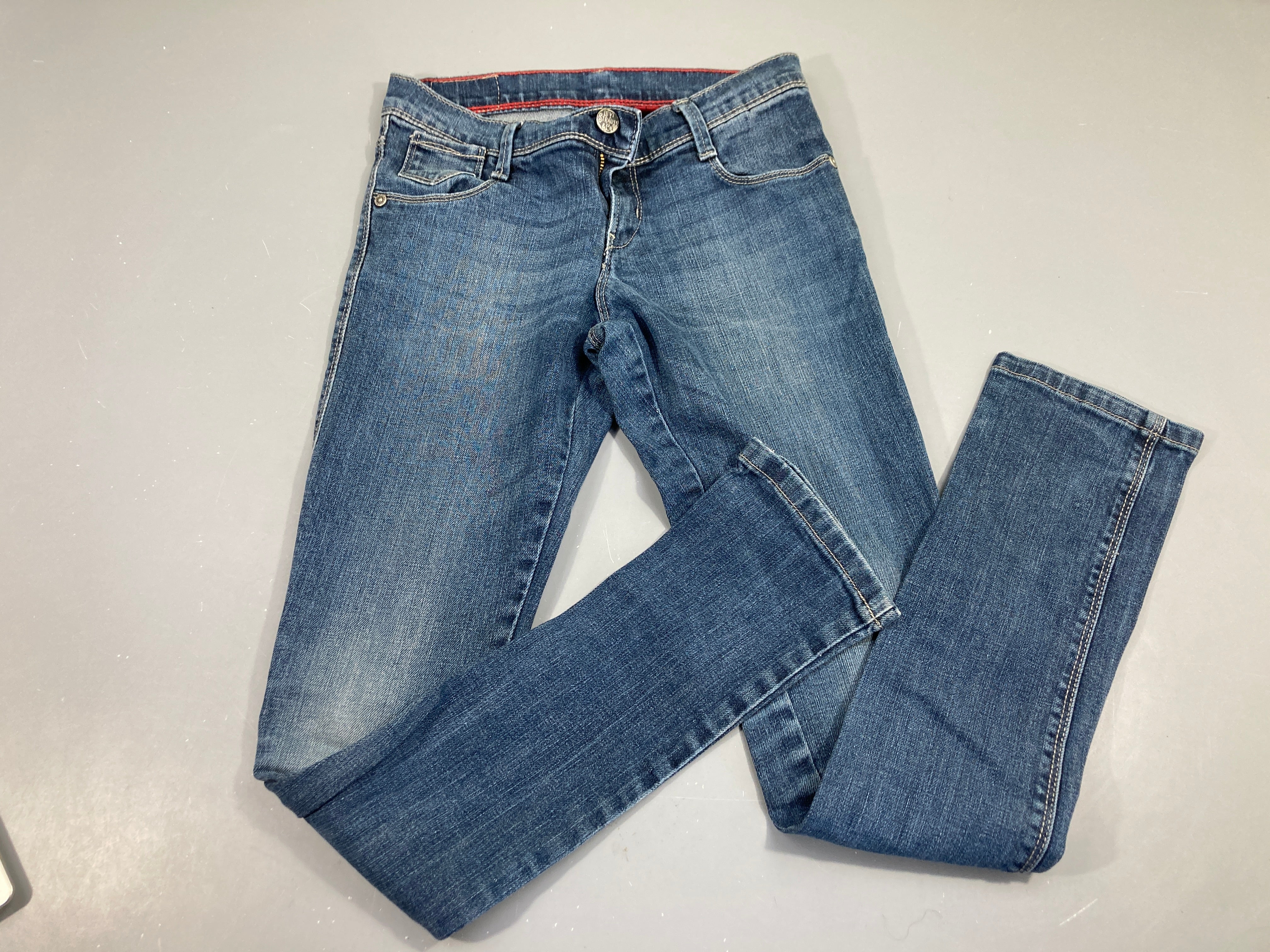 Jeans slim bleu foncé