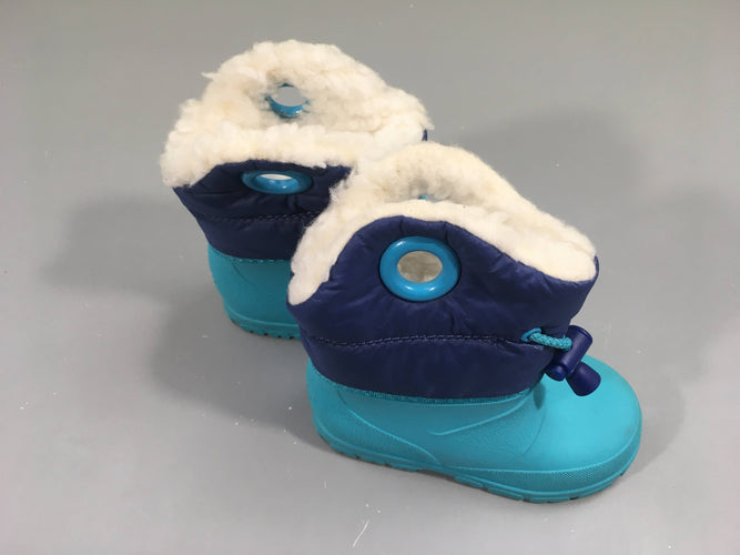Bottes de neige fourrées, bleu, P 20-21, WED'ZE, moins cher chez Petit Kiwi