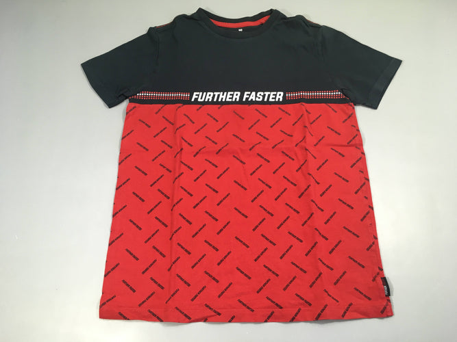 T-shirt m.c rouge/bleu marine Further, moins cher chez Petit Kiwi