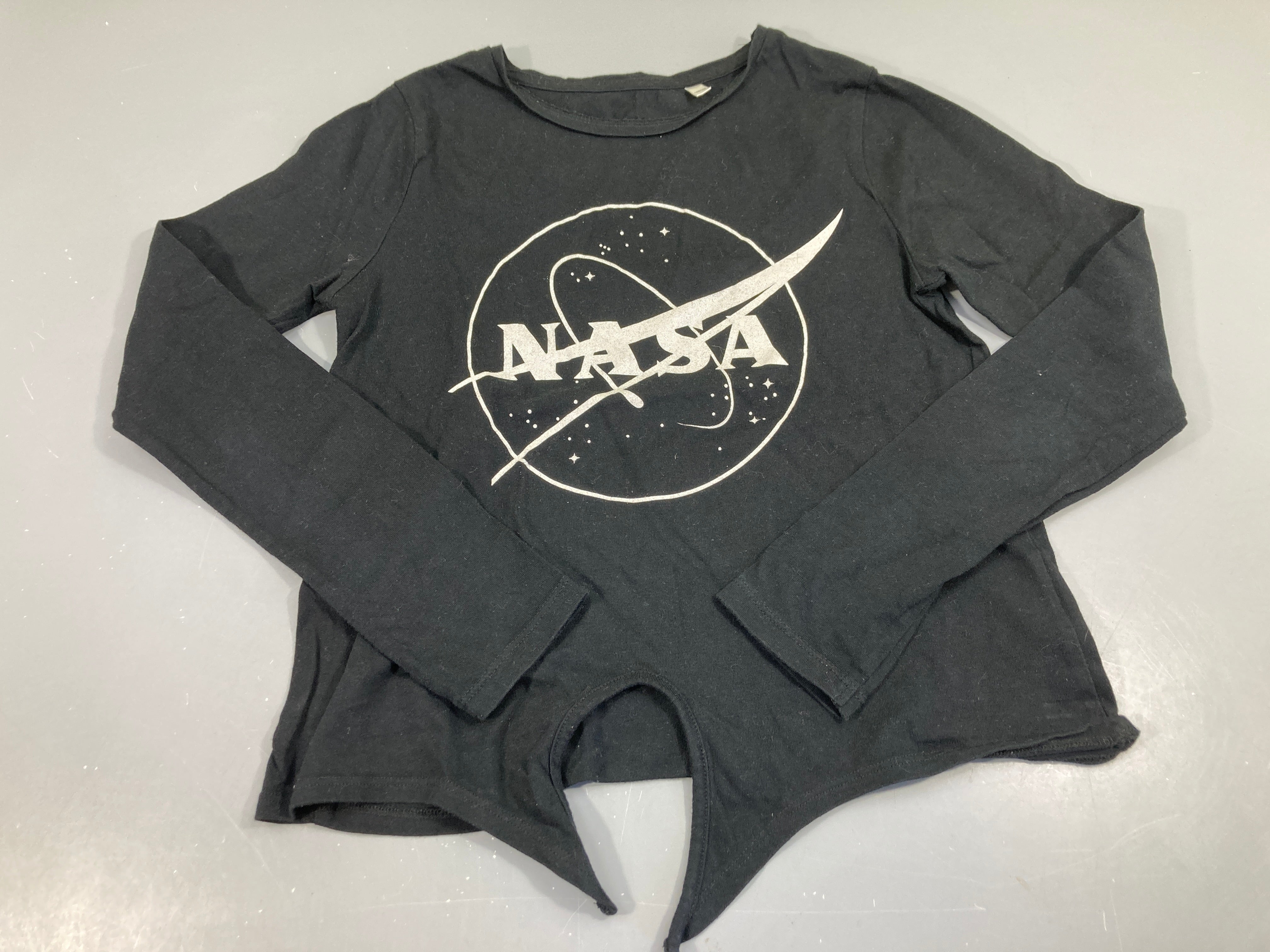 T-shirt m.l noir Nasa