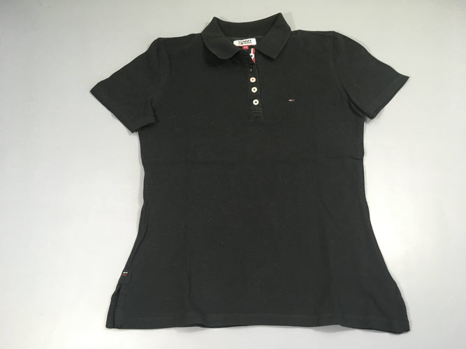Polo m.c noir, moins cher chez Petit Kiwi
