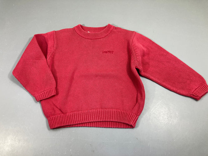 Pull rose, moins cher chez Petit Kiwi