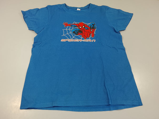 T-shirt m.c bleu "Spiderman", moins cher chez Petit Kiwi
