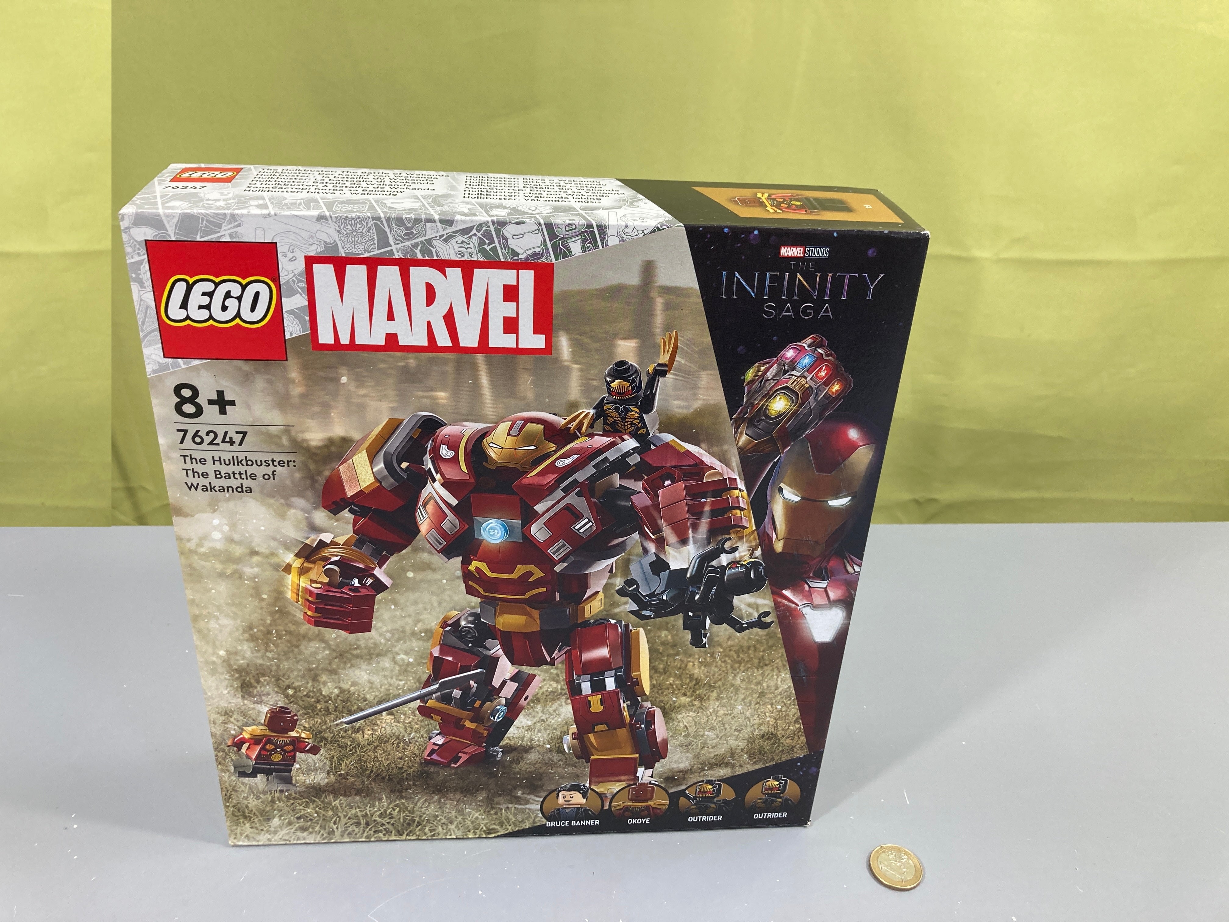 Lego Ma.rvel 76247 Hulkbuster la bataille du Wakanda 8+