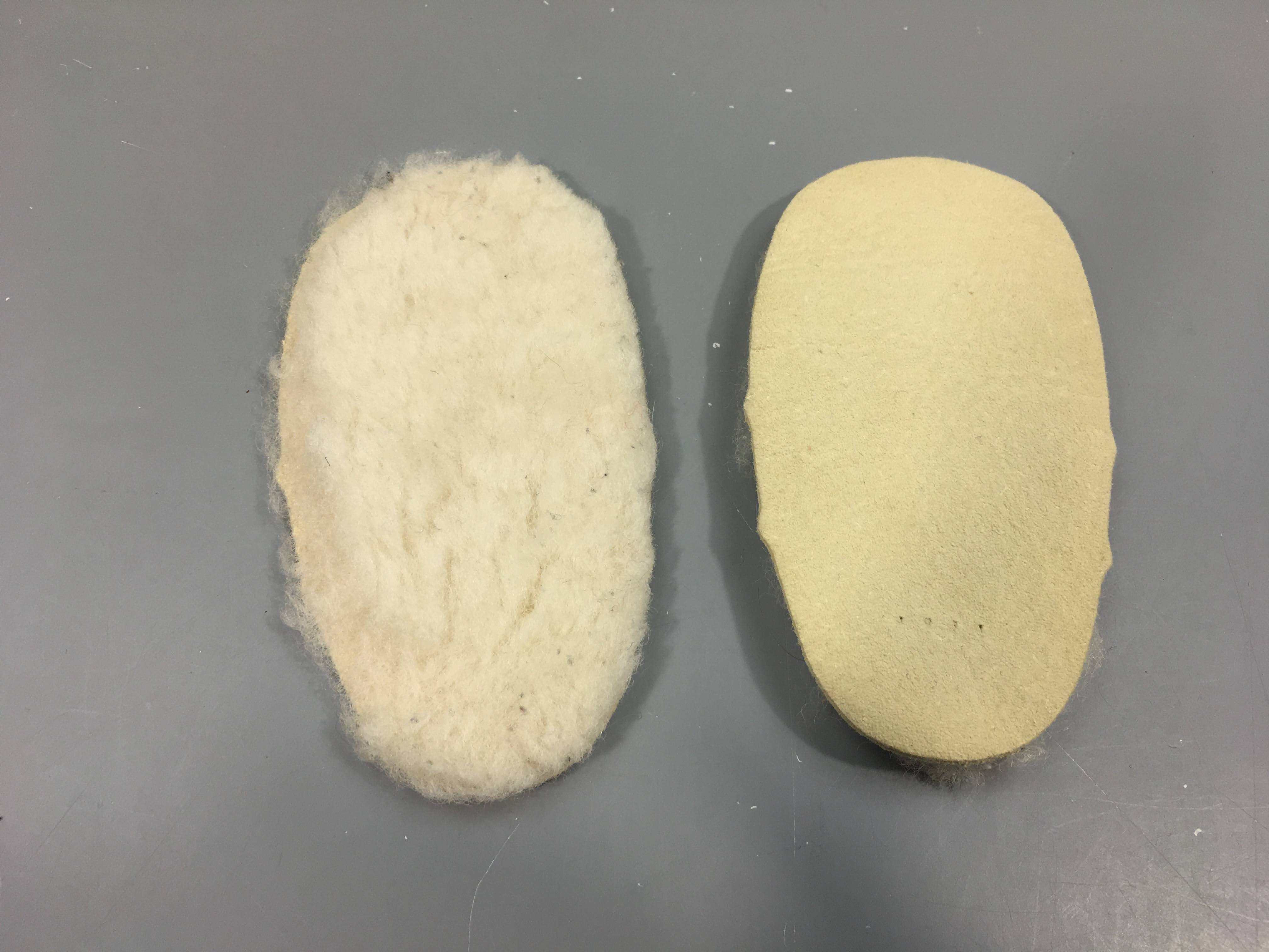 Semelles en peau de mouton, 11,5cm