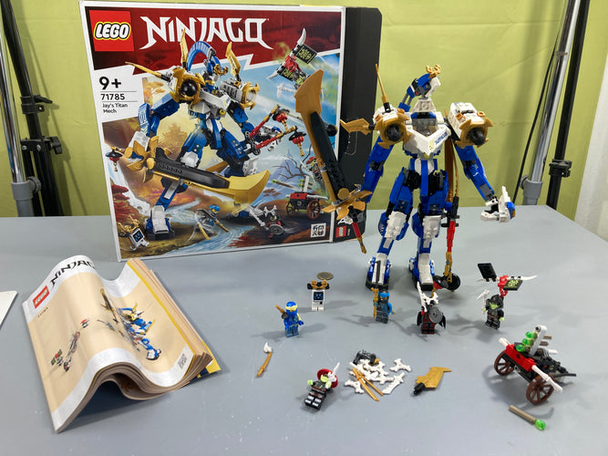 Lego Ninjago 71785 Le robot Titan de Jay 9+, moins cher chez Petit Kiwi