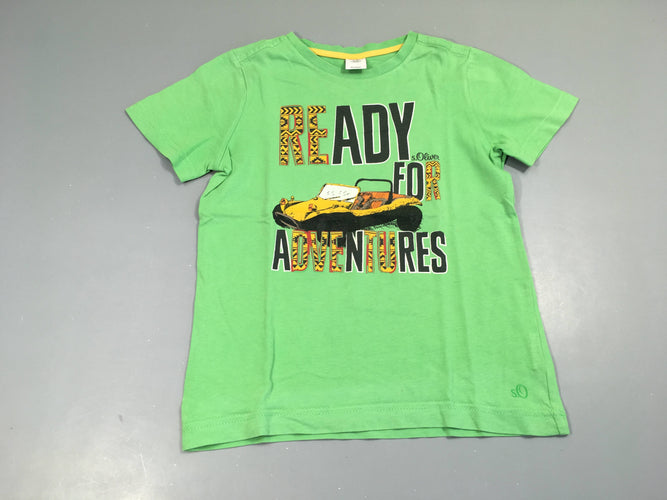 T-shirt m.c vert Ready, moins cher chez Petit Kiwi