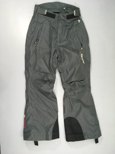 Pantalon de ski gris Snowdog-Abimé sur la pliure bord du bas, moins cher chez Petit Kiwi