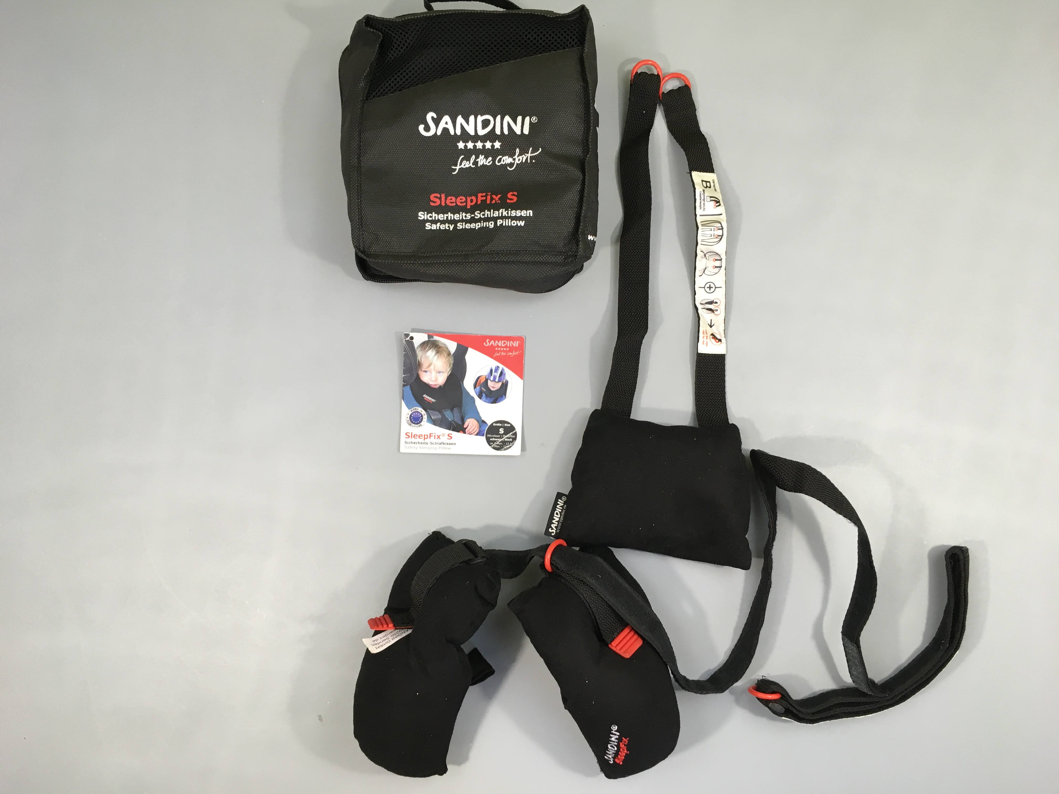 Safety sleeping cushion sleepfix noir, S