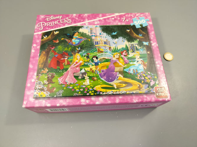 Puzzle Princesse Disney 500pcs  7+ complet, moins cher chez Petit Kiwi