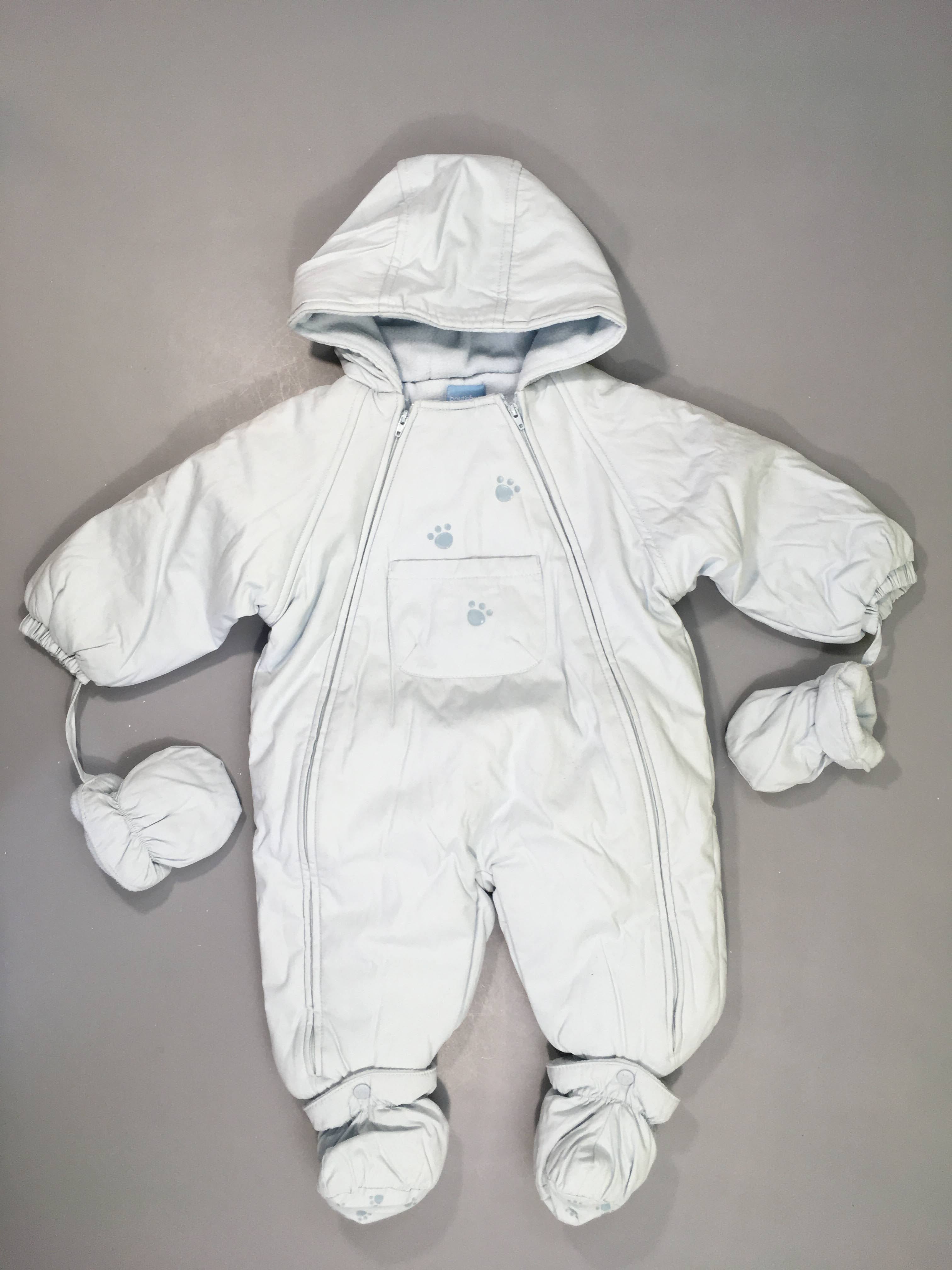 Combinaison Pilote bleu clair coussinets