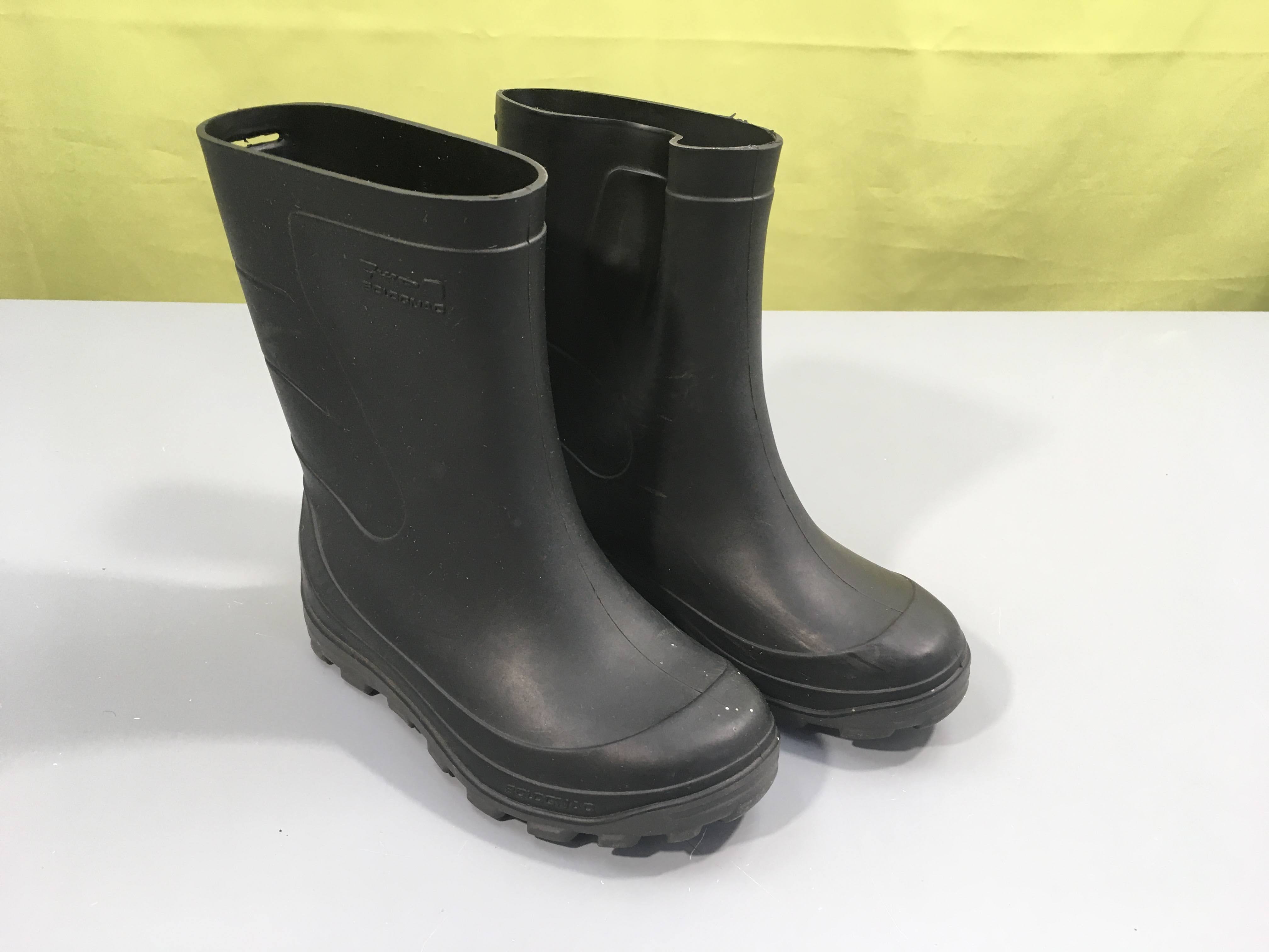 Bottes de pluie noires Solognac