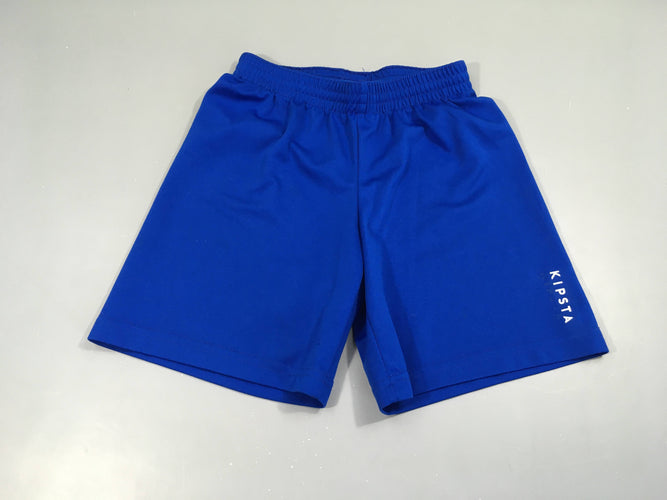 Short de sport bleu foncé Kipsta, moins cher chez Petit Kiwi