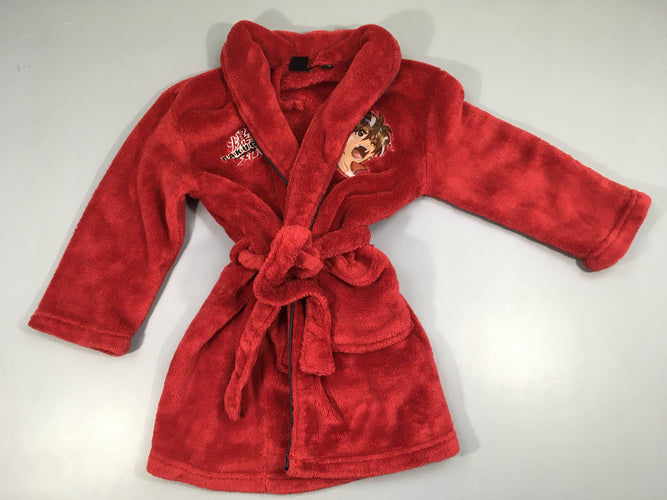 Peignoir rouge Bakugan, moins cher chez Petit Kiwi