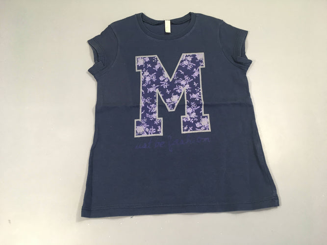 T-shirt m.c bleu foncé M irisé, moins cher chez Petit Kiwi