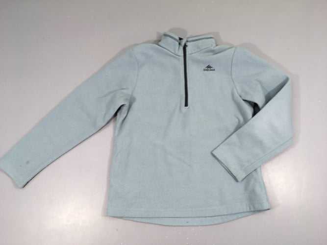 Polar bleu gris-Arrière manche droite tache, moins cher chez Petit Kiwi