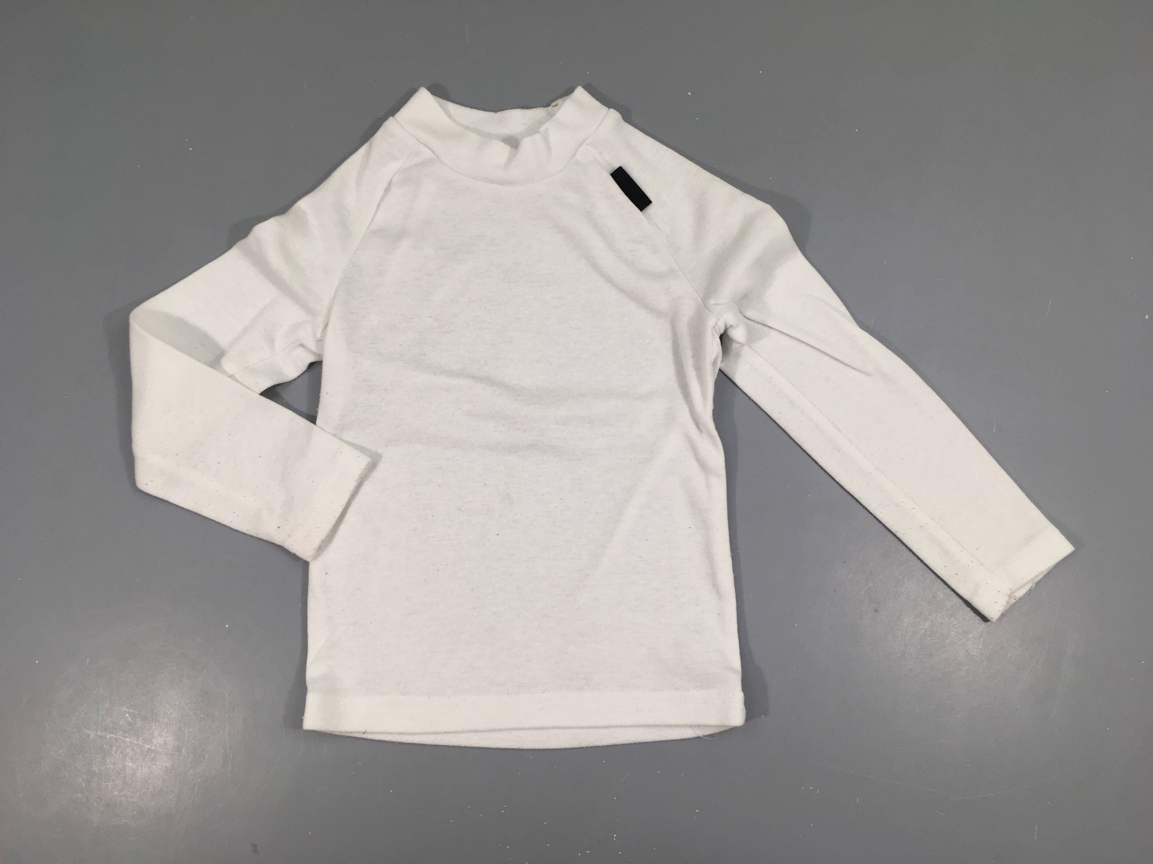 T-shirt m.l thermique blanc, Wed'ze