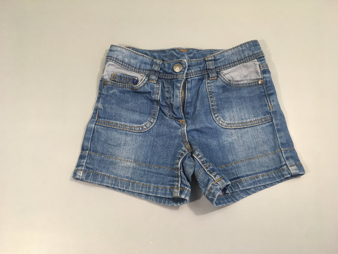 Short denim, moins cher chez Petit Kiwi