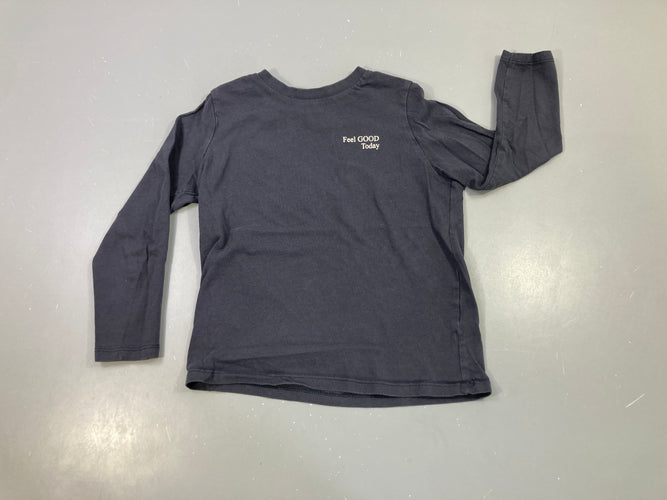 T-shirt m.l gris foncé "Feel Good Today", moins cher chez Petit Kiwi