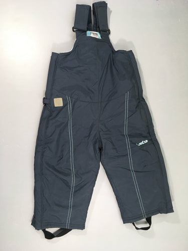 Combinaison de ski bleu à bretelles, Wed'ze, moins cher chez Petit Kiwi