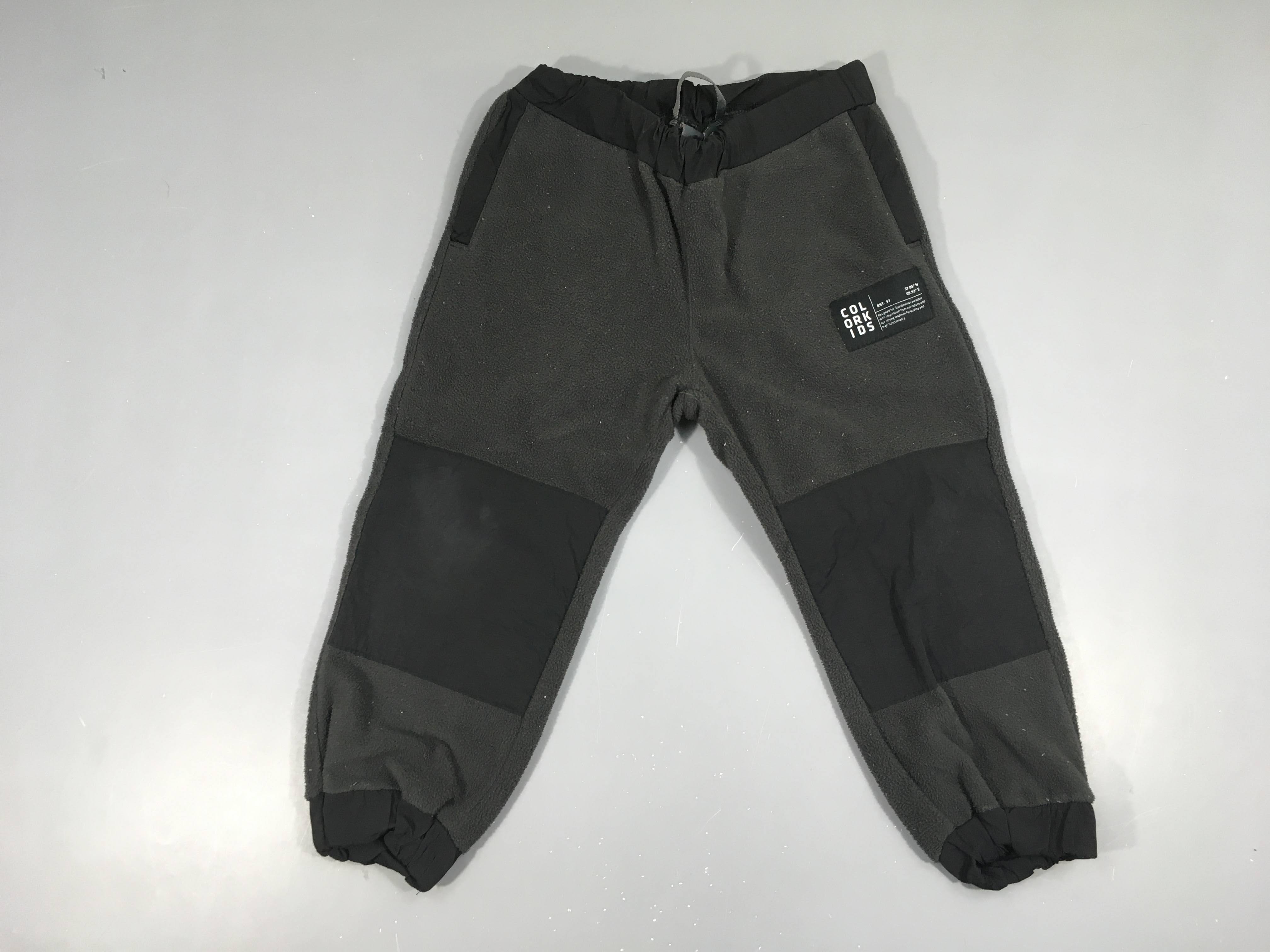 Pantalon polar gris, Color Kids