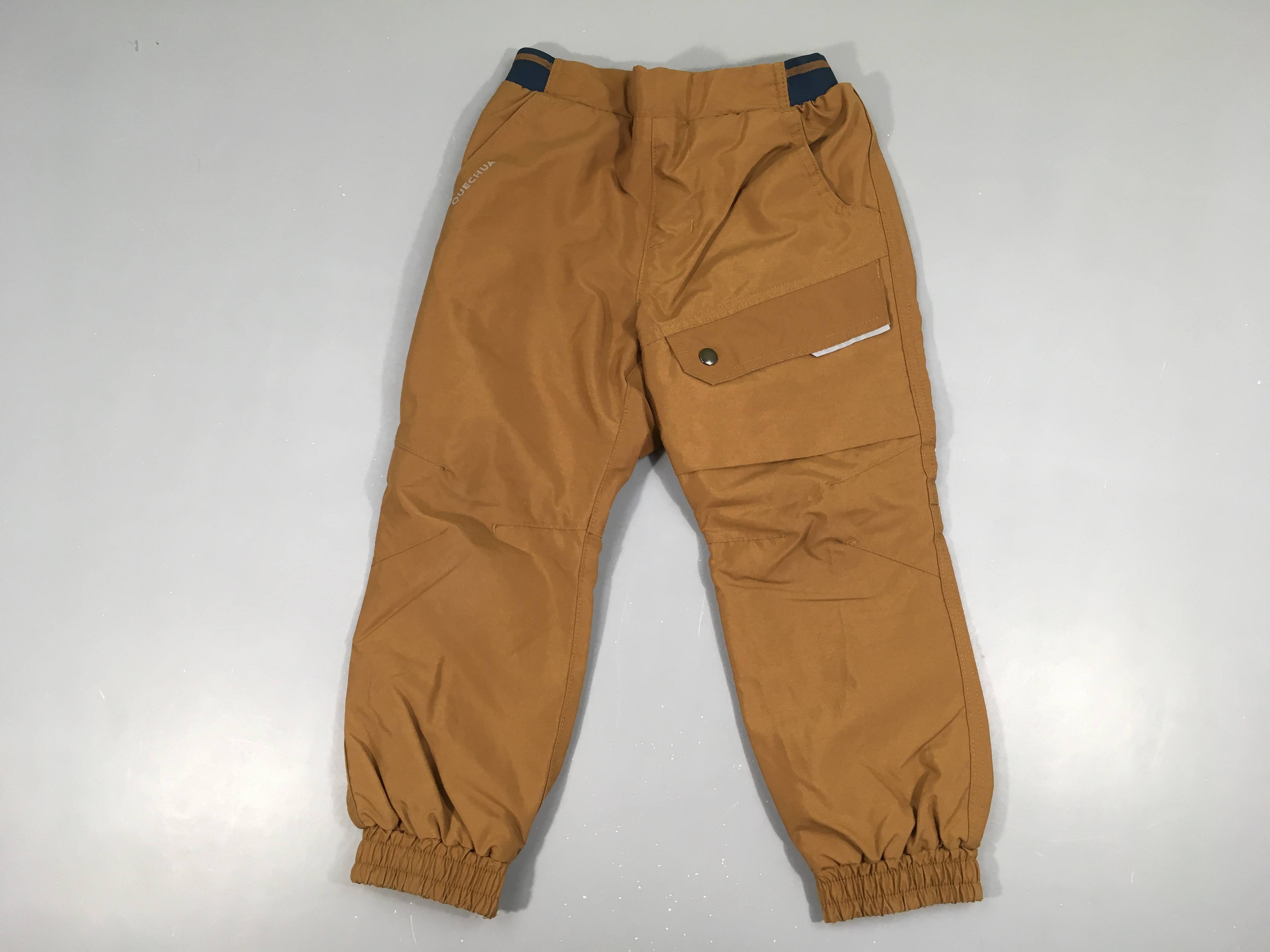 Pantalon camel doublé thermo bouloché
