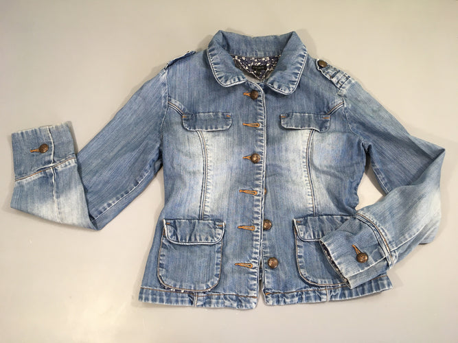 Veste denim, moins cher chez Petit Kiwi