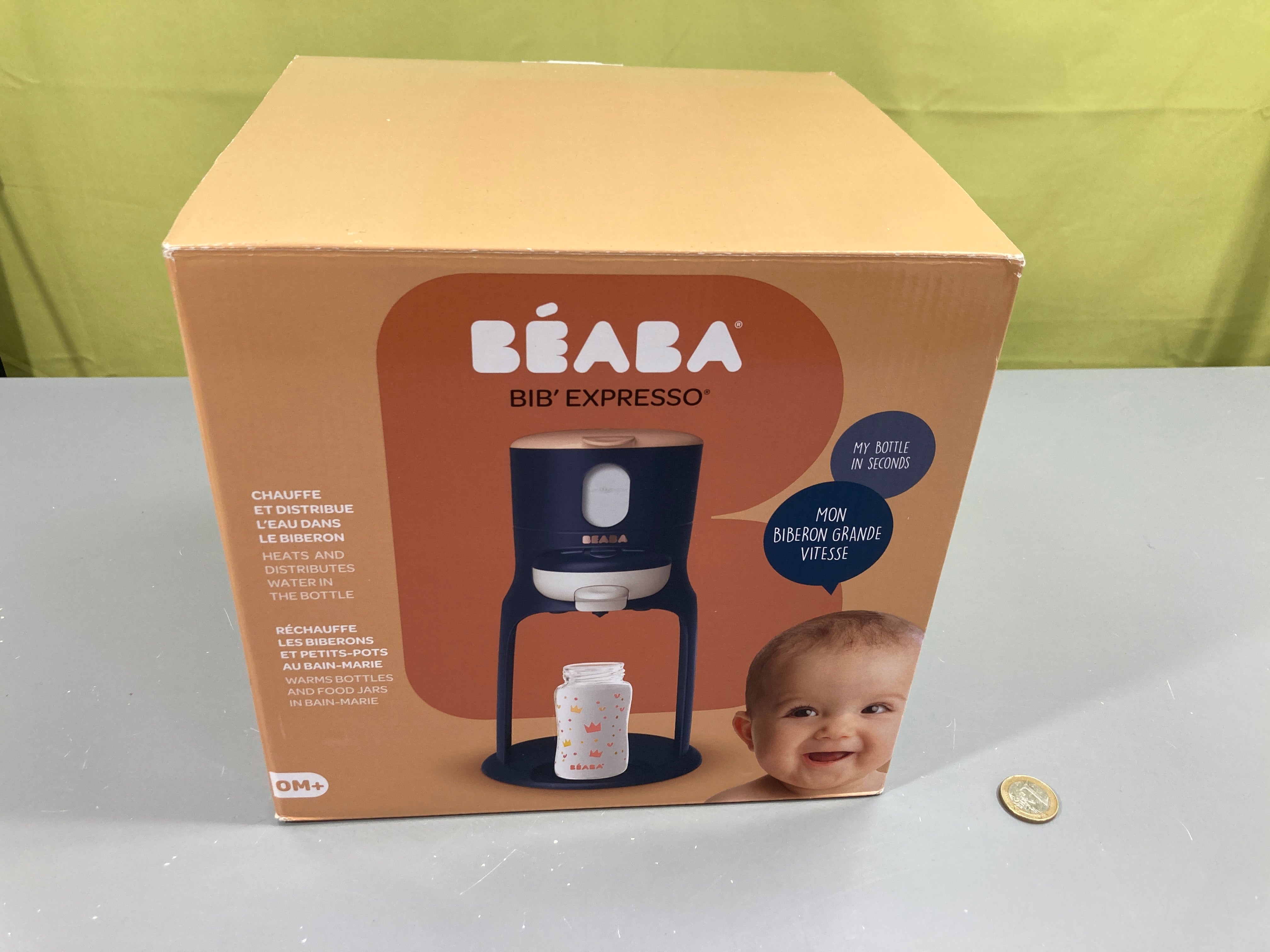 Bib'expresso, Préparateur de biberon Night Blue, état neuf