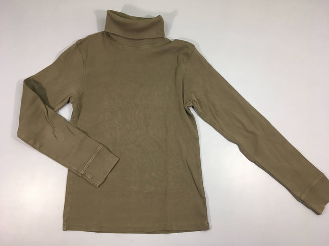 T-shirt m.l col roulé brun, moins cher chez Petit Kiwi