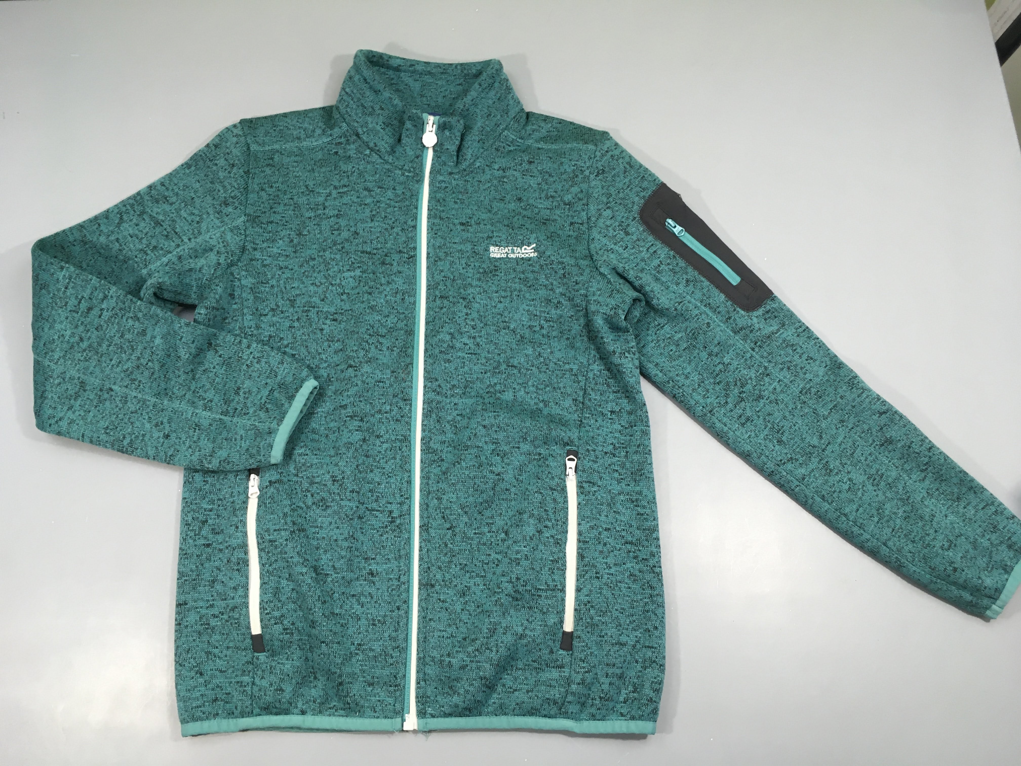 Polar zippé vert chiné Regatta