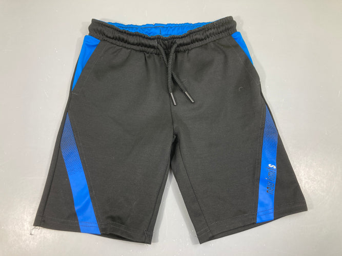 Bermuda de sport noir/bleu, moins cher chez Petit Kiwi