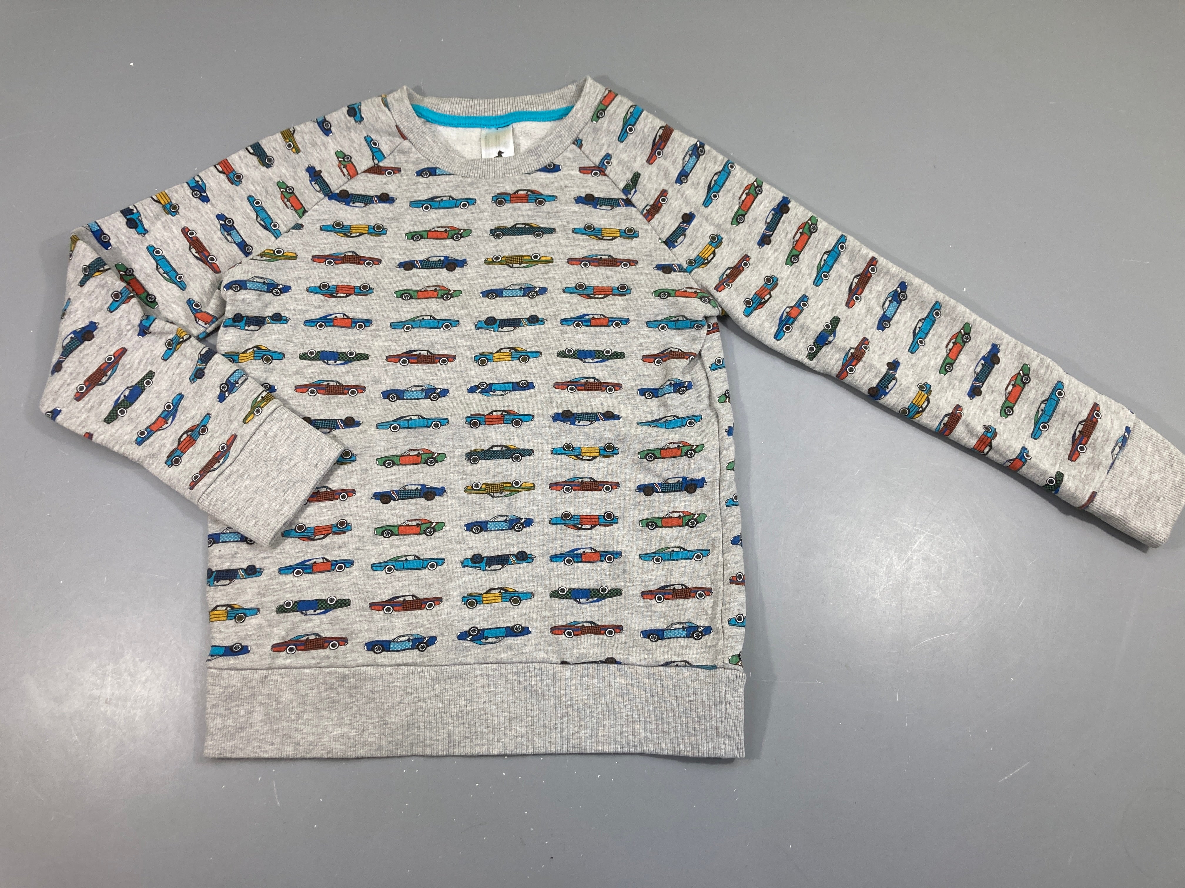 Sweat gris chiné auto