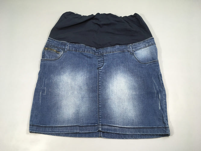 Jupe en jean, moins cher chez Petit Kiwi