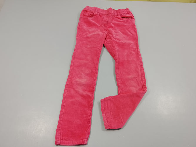 Tregging velours côtelé rose, moins cher chez Petit Kiwi