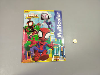 Livre à colorier Mar.vel  Spidey Amazing friends