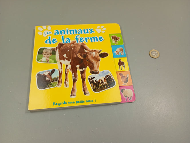 Regarde mes petits amis! Les animaux de la ferme., moins cher chez Petit Kiwi