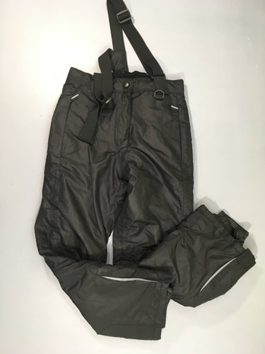 Pantalon de ski noir à bretelles, Crivit, moins cher chez Petit Kiwi