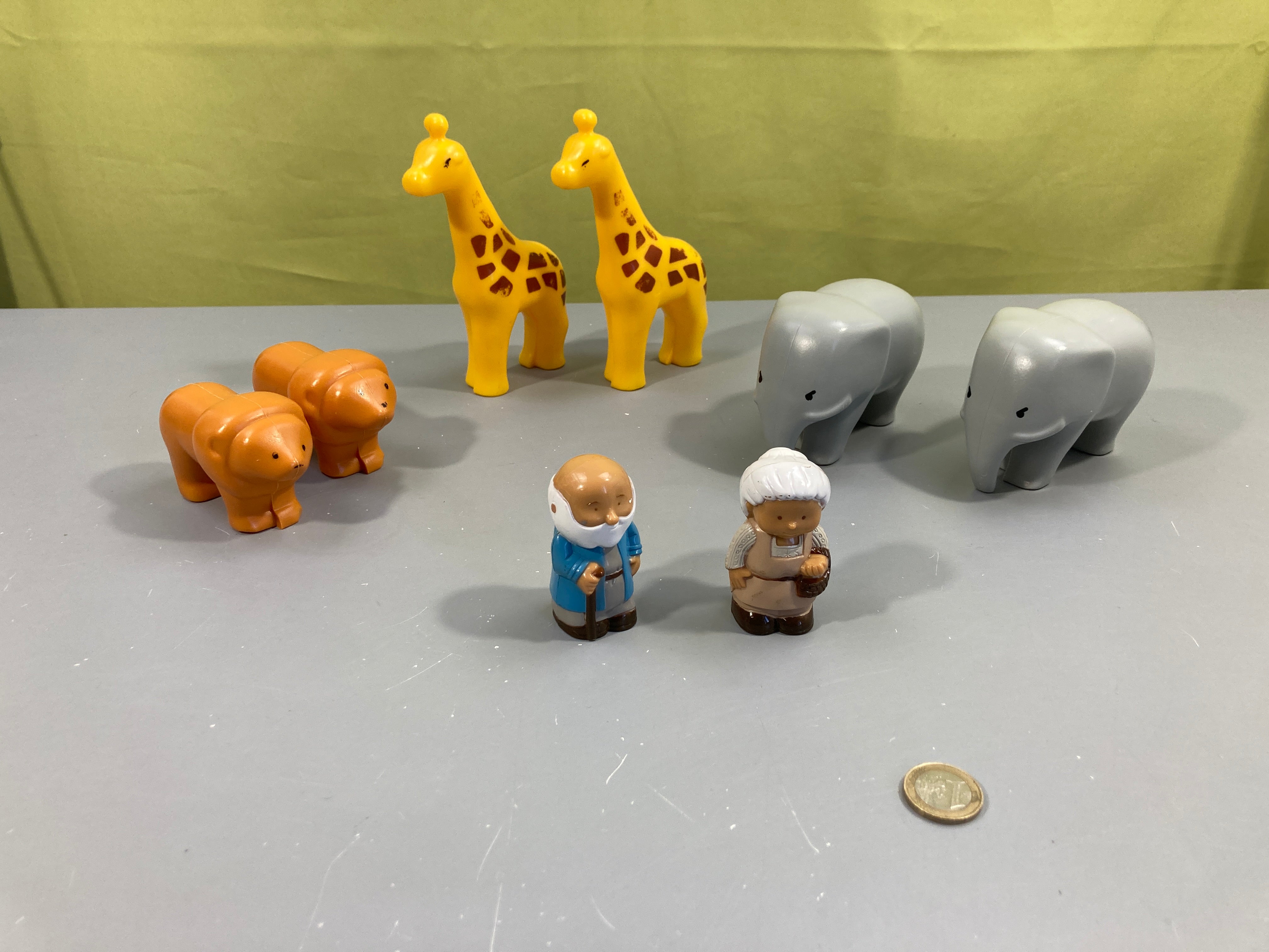 Animaux de l'arche de Noé Ecoiffier, Abrick, vendu tel que sur la photo