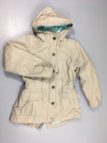 Veste beige avec doublure amovible, moins cher chez Petit Kiwi