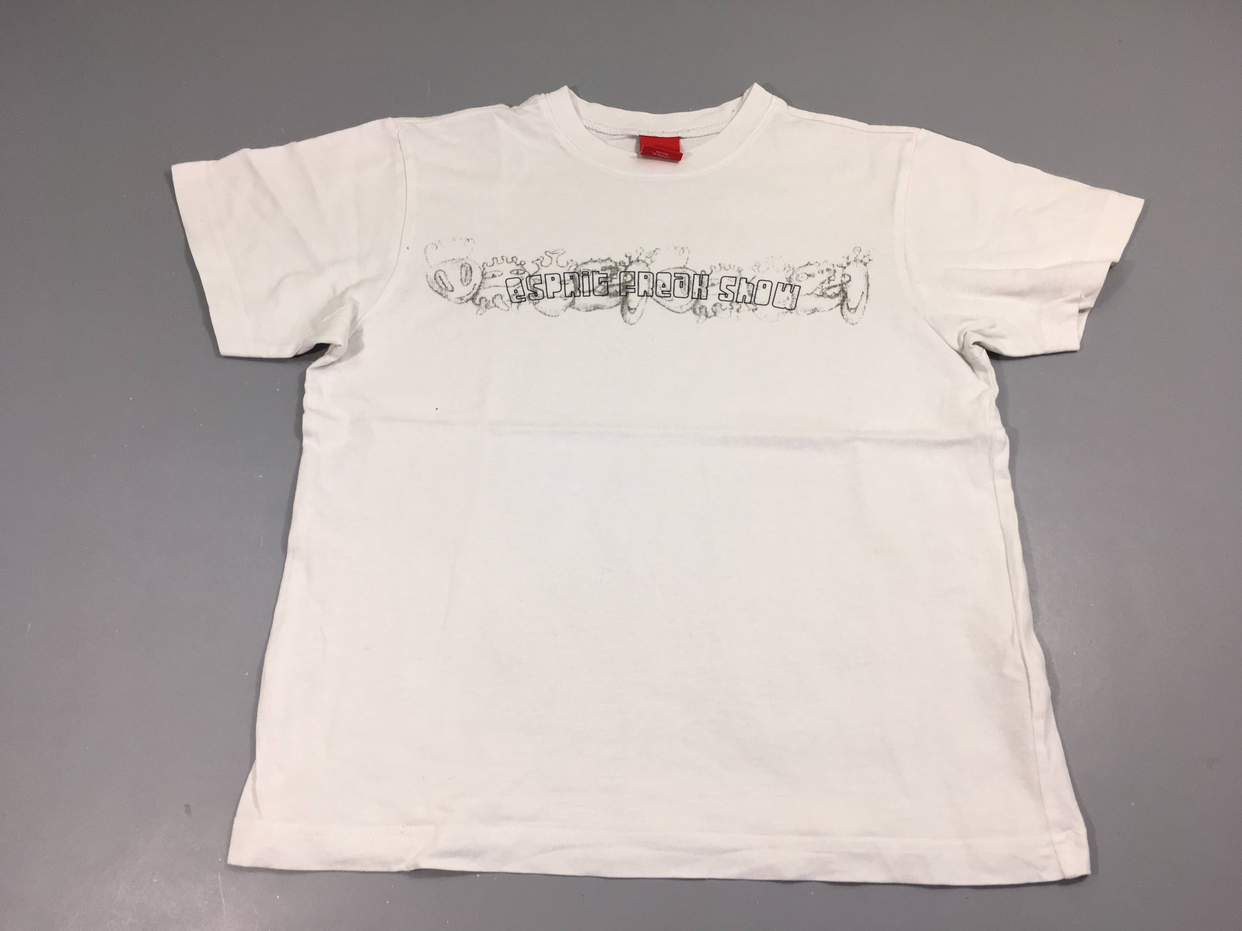 T-shirt m.c blanc , esprit freak show