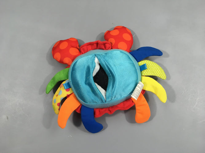 Mon crabe se balade Bloomy https://www.lagranderecre.fr/jouets-d-eveil-et-peluches/peluches/peluches-electroniques-interactives/mon-crabe-se-balade.hT-shirt m.l, moins cher chez Petit Kiwi