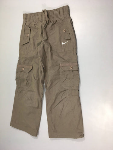 Pantalon sport gris taille élastique, poches appliquées, moins cher chez Petit Kiwi