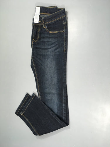 Jeans bleu foncé, moins cher chez Petit Kiwi