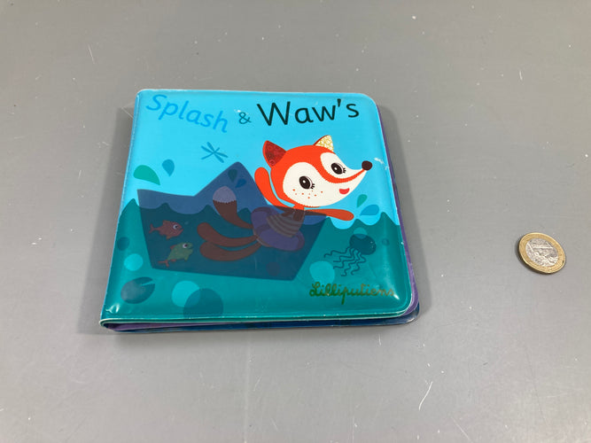 Livre de bain Spash & Waw's, moins cher chez Petit Kiwi