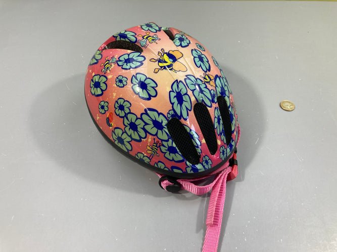 Casque vélo Rose fleuri abeilles 48-52cm Limar 123, moins cher chez Petit Kiwi