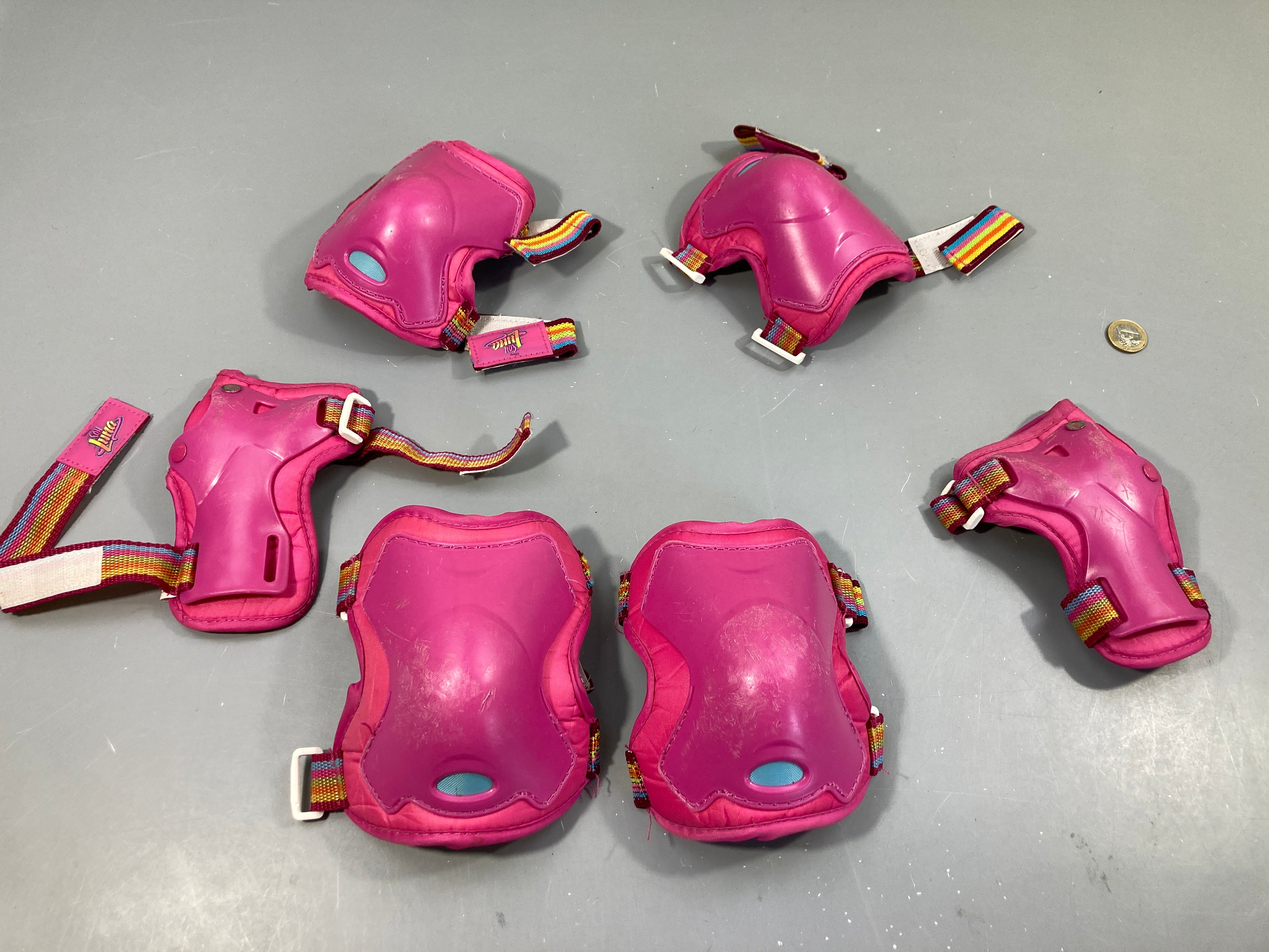 Prote.ctions poignets-coudes-genoux Soy Luna Traces d'usure++