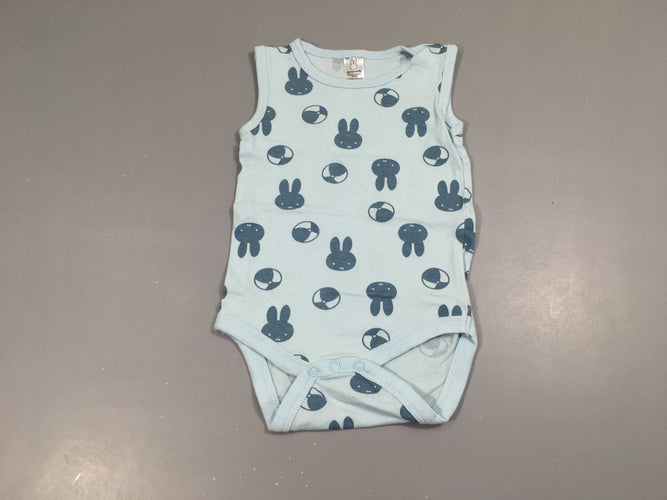 Body s.m bleu Miffy, moins cher chez Petit Kiwi