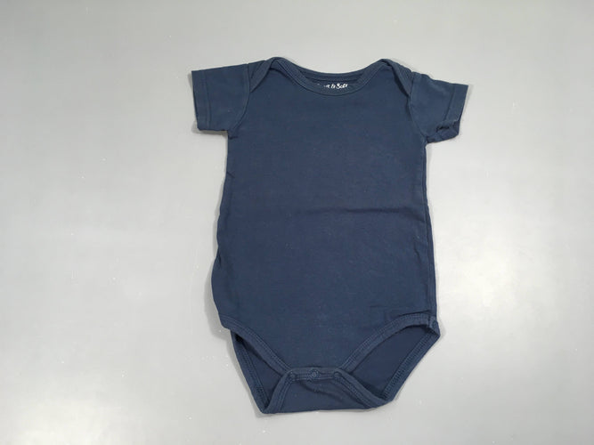 Body m.c bleu, bouloché, moins cher chez Petit Kiwi