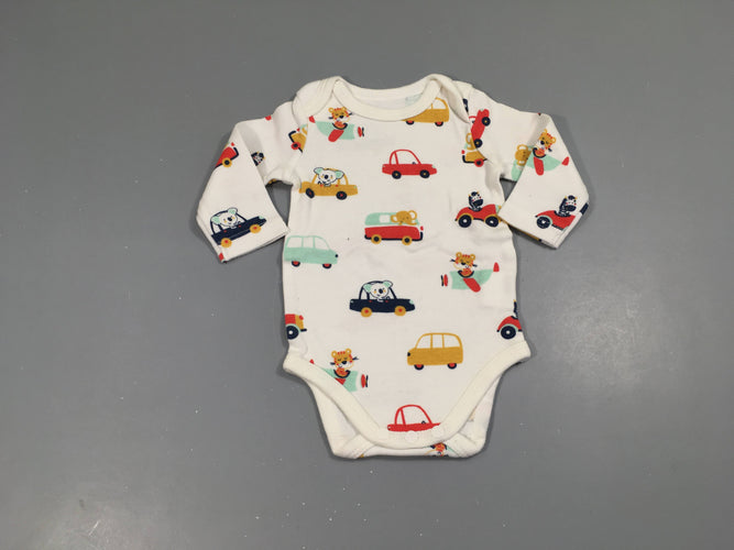 Body m.l écru autos, moins cher chez Petit Kiwi
